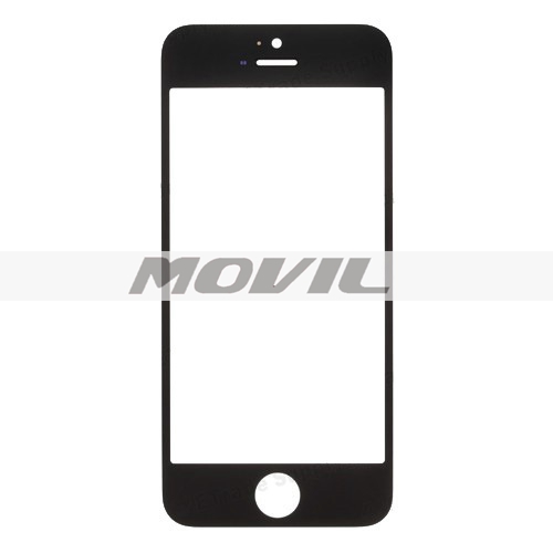 Black White Color Replacement Front Screen Outer Touch Screen Glass Lens Replacement Part for iPhone 5 5c